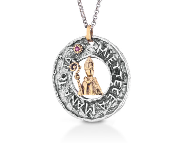 Ciondolo scritta e simbolo collezione "Napul'è"