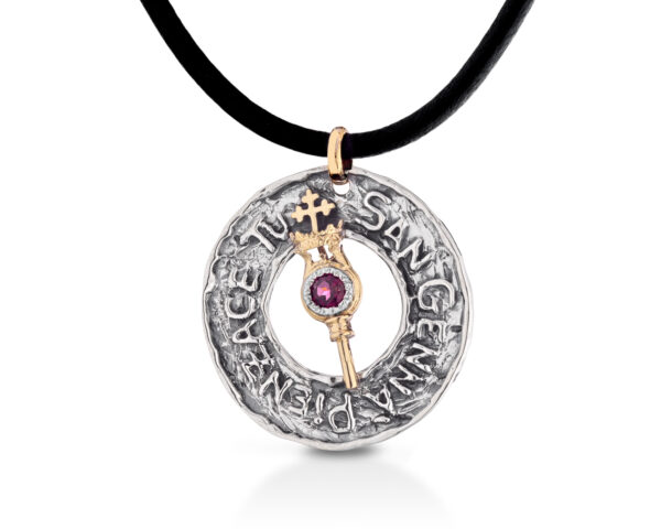 Ciondolo scritta e simbolo collezione "Napul'è"