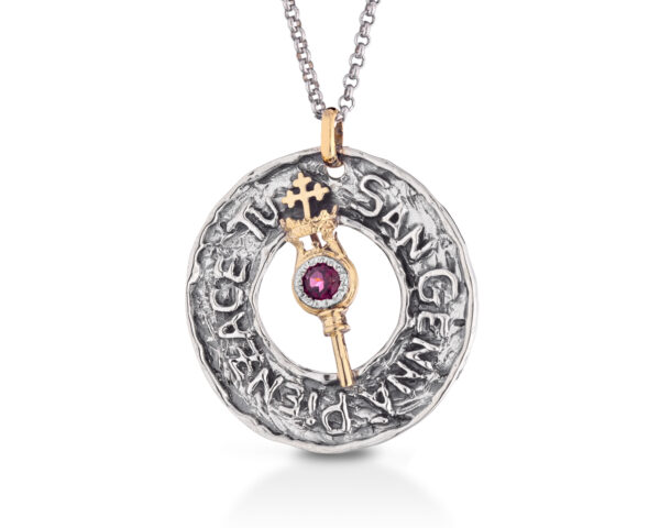 Ciondolo scritta e simbolo collezione "Napul'è"