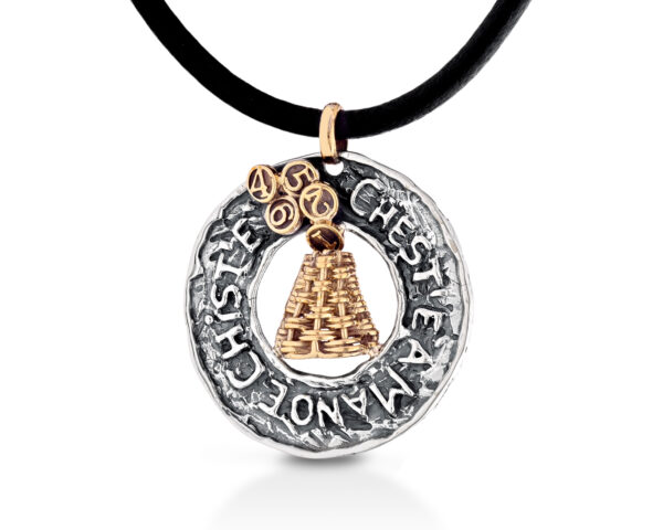 Ciondolo scritta e simbolo collezione "Napul'è"